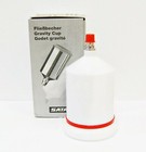 Sata Jet Spray Gun Plastic Reusable Gravity Cup Qcc 0 6 L 5500 5000 4000 3000