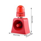 120db Industrial Siren Sound Alarm Bell Alarm High Decibel 110v Brand New