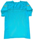 Blank Miami Dolphins Game Used Team Issued Aqua Nike Practice Jersey - Size 44