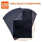Psler 100 Sheets Carbon Paper Sheets  Carbon Transfer Paper For Diy Woodwork   