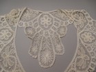 Antique Victorian Handmade American Battenberg Needlelace Collar