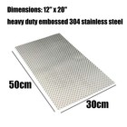 Exhaust Heat Shield Automotive Embossed 304 Stainless Steel Muffler Shield wrap