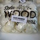 Sola Wood Flowers Lot 12 Packs Ivory Cream 1 5  Magnolia 2  Poise 10ct