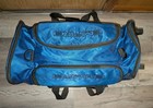 Empire Xlt Duffel Rolling Gear Bag - Huge 36  Black blue