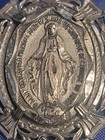 Creed Sterling Silver Religous Pin Vintage 7 Grams 1 25  X 1 1  Virgin Mary Rare