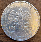 1913 Mexico 1 Peso Silver Caballito