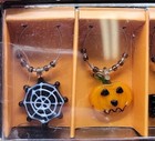 Pier 1 Imports Glass Halloween Drink Charms Markers Set Of Six Unopened Wine