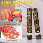 6 Pack 12 Inch Confetti Cannon Multicolor Confetti Popper Party Shooter For Wedd