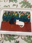 Vtg 16x12 Cambro Camtray Cat Theme By Aphie Lunch Cafeteria Trays Mcm Retro