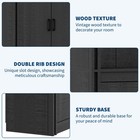 Wood Freestanding Bookshelf Display Shelves Fo Home Office Open Bookcase Storage