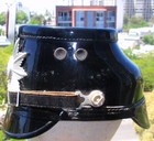 German Post Ww2 Westfalen Police Shako Helmet Renania Obsolete