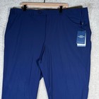 Hart Schaffner Marx Men s 44r Navy Blue Active Stretch New York Fit Dress Pants