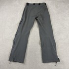 Stone Glacier M5 Rain Pants Sz Medium Regular Gray Waterproof Zip Hunting Hiking