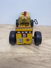 1950s  5 Marx Wind-up Tin Litho Red yellow Climbing Tractor  8    X 4 5     53