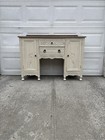 Stunning Antique Farmhouse Buffet  Server  Sideboard  Distressed  Shabby Chic