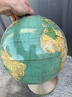 Vintage 12 Inch Costello Weber Hy-press Spinning Globe Political Nl