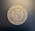 1887 Queen Victoria Jubilee Head Silver Crown - Beautiful  