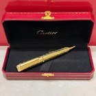 Cartier Luxury Metal Shell Ballpoint Pen