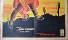 1951 Cantinflas El 7 Machos 1sh Movie Poster Argentina Ed 