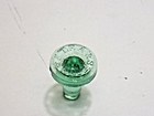 Small Lea   Perrin s Aqua Green Glass Short Condiment Bottle Stopper