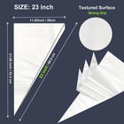 23 Inch Frosting Piping Bag Disposable  23inch Piping Bags - 200 Pack  Clear 