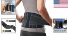 Lightweight Adjustable Lumbar Support Brace For Men   Women X-large Size