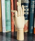 Jointed Wooden Manikin Right Hand Model For Artist Drawing Sketching Moveable