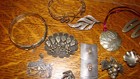 Lot Of Vintage 925 Sterling Jewelry 152 Grams From A Local Estate