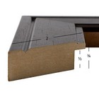 Craig Frames Contemporary Inspirations  2  Expresso Dark Brown Picture Frame