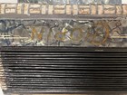 Vintage Chopin Button Accordion     Working  Needs Tuning     Collectible Instrument