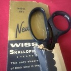 Vintage Wiss Sn7 Usa Skalloping Pinking Shears Scissors 7     Nice