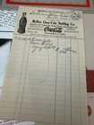Coca-cola Lot Memorabilia Collection 1927 Receipt  Brochures  Ads  C2a