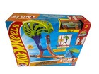Hot Wheels Stunt Tracks Power Launch Champion Track Set And 1 64 Scale Die-cast