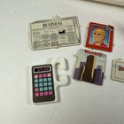 Vintage 1980   s Day To Night Barbie Case W accessories Magazine Calculator Shoes