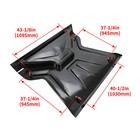 Hard Top Roof One Piece For Polaris Rzr 570 800 900 Rzr S 800 900 2008-2021