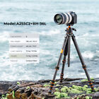 K f Concept 62  Camera Tripod Pro Carbon Fiber Monopod Metal Ball Head Fr Travel