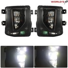 Pair Driving Bumper Lamp For Chevy Silverado 2016-2018 Left right Side Fog Light