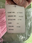 Impression Bridal Pink Chiffon Bridesmaid Formal Gown Dress Size 10 Nwt