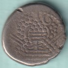Ancient India 3 4 Century Indo Sassanian Silver Drachma Rare Coin