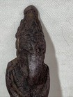 Wood Sculpture African Tribal Statue Hand Carved 9in From Nigeria 1980 s Vintag