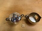 Vintage Oneida Silver Plated Creamer And Sugar Bowl