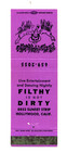 Filthy Mcnasty s Matchbook Matchcover - Hollywood  California