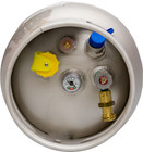 33 5 Lb  Aluminum Forklift Propane Cylinder With Quick Fill Valve