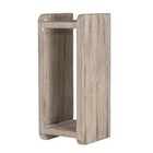 Rustic Single Bottle Hanging Or Countertop Wine Holder