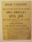 Us Cat Coffee 1880 s