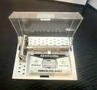 Vintage Gillette Flare Tip Super Speed Safety Razor Set 1954 Z3