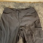 Eddie Bauer First Ascent Guide Pants Womens Medium Gray Fleece Lined Hiking