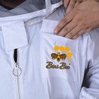Beekeeping Jacket With Hood Veil Cotton Protective Gear For Beekeeper-bini Bees