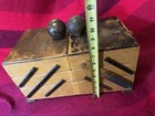 Make An Offer     Antique Wooden Sewing Box
