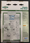 Petsafe Plastic Pet Door Small 1-15 Lb Dog Cat Flap Door wall Mount White New